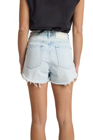 Шорты One Teaspoon Beach Blue Bonitas High Waist Denim Shorts - MixBikini