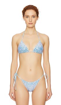 Купальник Beach Bunny Capri Triangle Top Blue & Capri Tango Bottom blue