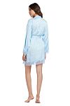Халат - кимоно с кружевом Vivis Baby Blue - MixBikini