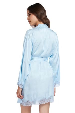 Халат-кимоно с кружевом Vivis Baby Blue - MixBikini