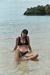 Купальник Bond-Eye Ring Scout Crop & Ring Scene Brief Black Tiger - MixBikini