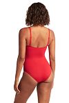 Купальник Sea Level Essentials Cross Front Multifit One Piece Red - MixBikini