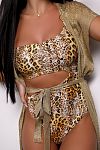 Купальник Luli Fama Mamacita One Shoulder Bodysuit - MixBikini