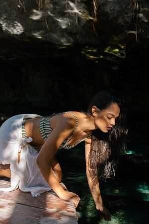 Купальник Beachlife Knitted Stripe Twist - MixBikini