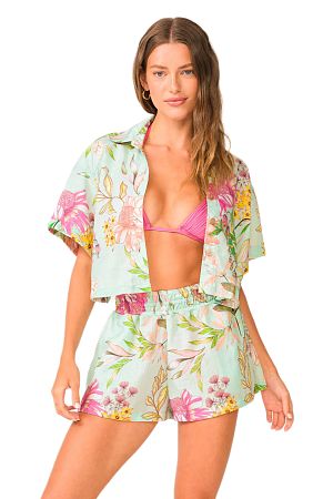 Костюм пляжный PQ Swim AMIRA SHORT & DARCY BUTTON CROP - MixBikini