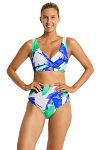 Лиф Sea Level Sublime Cross Front Multifit Bra Cobalt - MixBikini