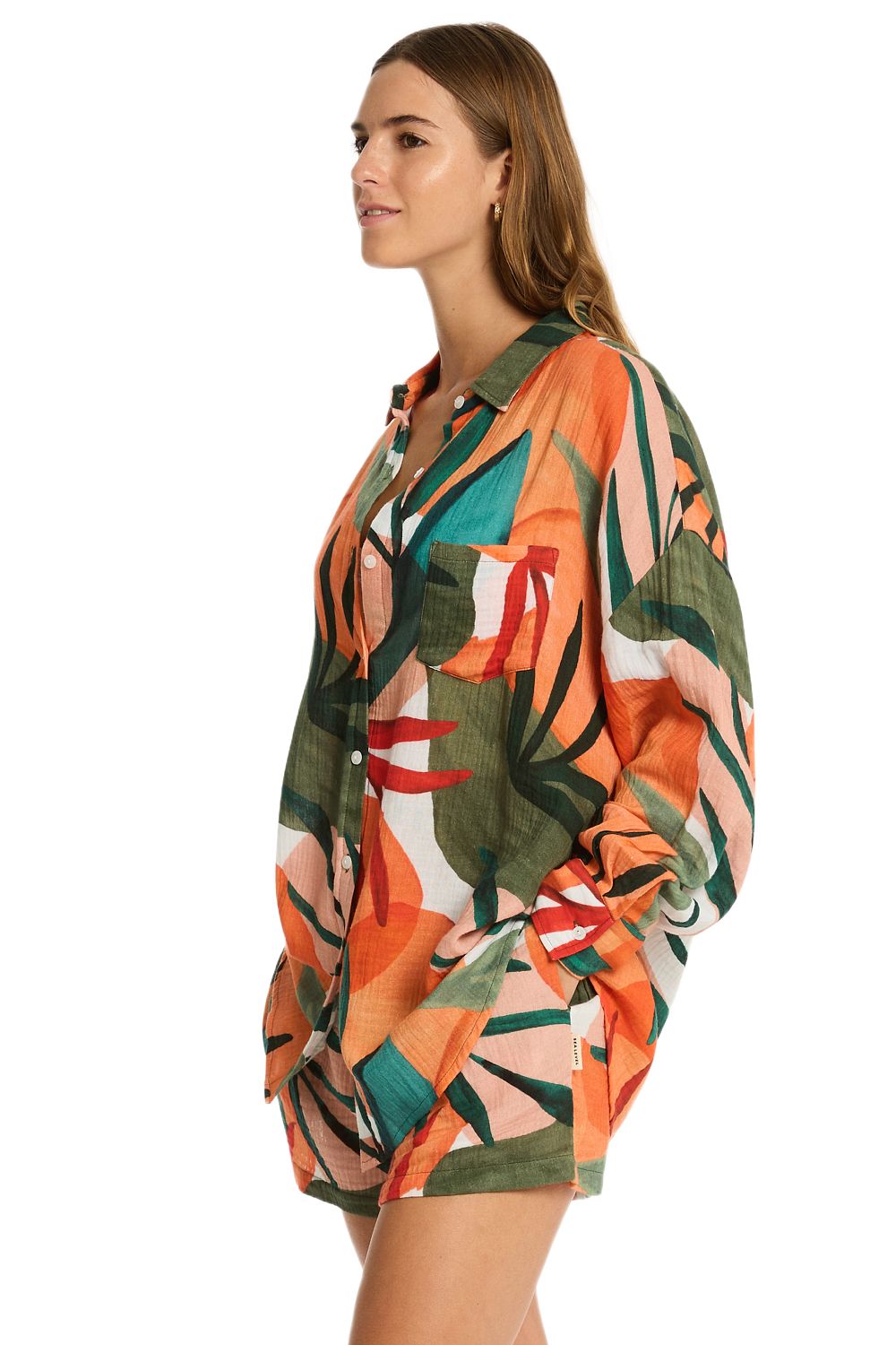 Костюм Sea Level Tropaluxe Beach Shirt & Tropaluxe Boxer Short - MixBikini