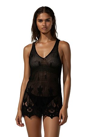 Платье Beach Bunny Amara Mini Dress Black - MixBikini Платье Beach Bunny Amara Mini Dress Black - MixBikini