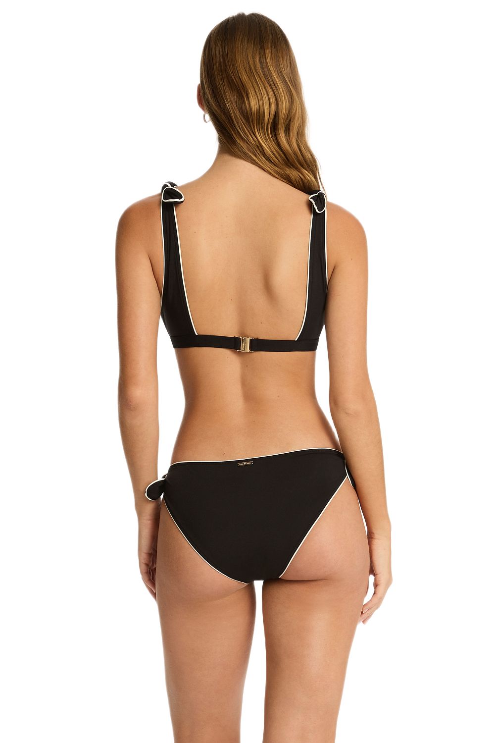 Купальник Sea Level Babylon Bow Tie Plunge Top & Babylon Bow Tie Pant - MixBikini