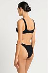 Купальник Bond-Eye Ring Scout Crop & Ring Scene Brief Black Tiger - MixBikini