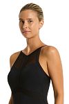 Купальник Sea Level Drift Panelled High Neck One Piece Black - MixBikini