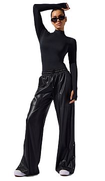 Брюки Heroine Sport Cara Leather Pants Black