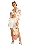 Рубашка Sea Level Corfu Stripe Shirt Flame - MixBikini