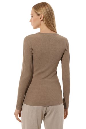 Лонгслив DNUD Manches Langues cappuccino - MixBikini