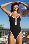Купальник Beach Bunny Haven One Piece - Black - MixBikini