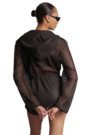 Куртка Mesh Cargo Heroine Sport Jacket Black - MixBikini