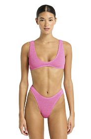 Купальник Bond Eye Scout Crop & Scene Brief Candy Pink Recycled 