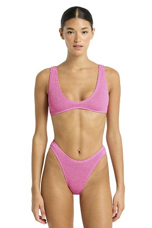 Купальник Bond Eye Scout Crop & Scene Brief Candy Pink Recycled - MixBikini