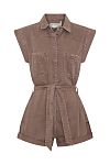 Комбинезон One Teaspoon Bandit Aviator Mini Denim Jumpsuit - MixBikini
