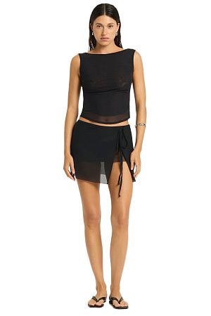 Костюм Bond-eye Lia Tank Top & Maeve Mini Skirt - MixBikini