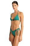 Купальник Bond-Eye Ring Ingrid Tri Teal Lurex & Ring Serenity Brief Teal Lurex - MixBikini