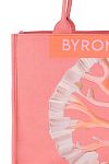Сумка с принтом Emanuela Biffoli Bag Tote Canvas Byron Bay Peony Corals - MixBikini