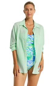 Рубашка Sea Level Breeze Linen Beach Shirt Sea