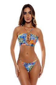 Плавки двусторонние Luli Fama Isla Salvaje Ring Brazilian Bottom 