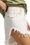 Шорты One Teaspoon Frankies High Waist Long Length Denim Shorts - MixBikini