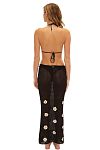 Юбка Beach Bunny Cyrus Maxi Skirt Black - MixBikini