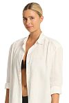 Рубашка Sea Level Resort Linen Cover Up - MixBikini