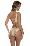 Плавки Luli Fama Medusa Moderate Ring Side Bottom Gold - MixBikini