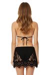 Юбка Beach Bunny Aspen Mini Skirt black - MixBikini