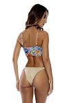 Плавки двусторонние Luli Fama Isla Salvaje Ring Brazilian Bottom - MixBikini