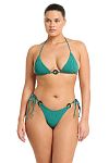 Купальник Bond-Eye Ring Ingrid Tri Teal Lurex & Ring Serenity Brief Teal Lurex - MixBikini