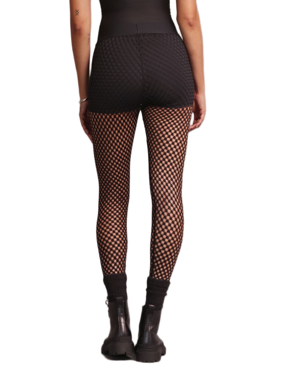 Леггинсы Heroine Sport Mesh Layered Legging - MixBikini