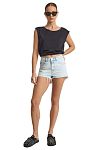 Шорты One Teaspoon Beach Blue Bonitas High Waist Denim Shorts - MixBikini