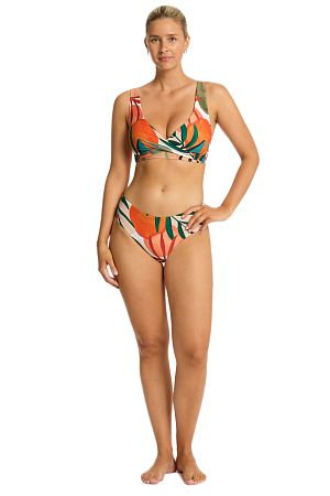Плавки Sea Level Tropaluxe Mid Bikini Pant - MixBikini