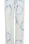 Джинсы One Teaspoon Revival Tie-Dye Lowriders Low Waist Wide Leg Denim Jeans - MixBikini