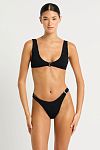 Купальник Bond-Eye Ring Scout Crop & Ring Scene Brief Black Tiger - MixBikini