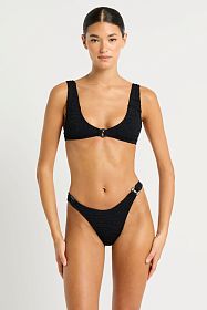 Купальник Bond-Eye Ring Scout Crop & Ring Scene Brief Black Tiger