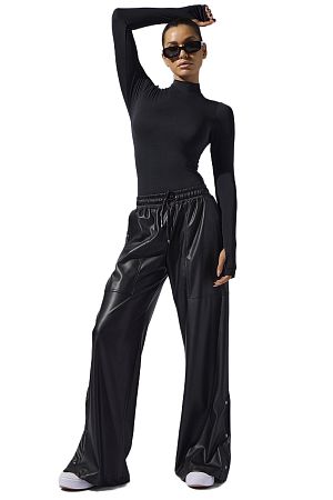 Брюки Heroine Sport Cara Leather Pants Black - MixBikini