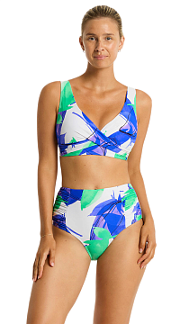 Лиф Sea Level Sublime Cross Front Multifit Bra Cobalt