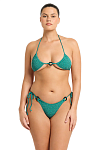 Купальник Bond-Eye Ring Ingrid Tri Teal Lurex & Ring Serenity Brief Teal Lurex - MixBikini