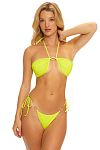 Плавки Beach Bunny Moana Tango Tie Side - Chartreuse - MixBikini