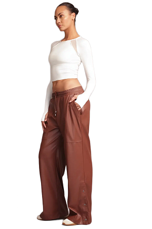 Брюки Heroine Sport Cara Leather Pants - MixBikini