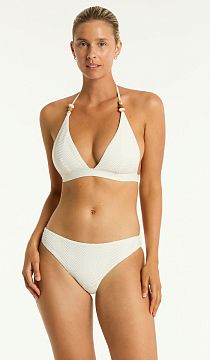 Купальник Sea Level Caracus Tri Halter & Caracus Regular Cheeky Pant Coconut