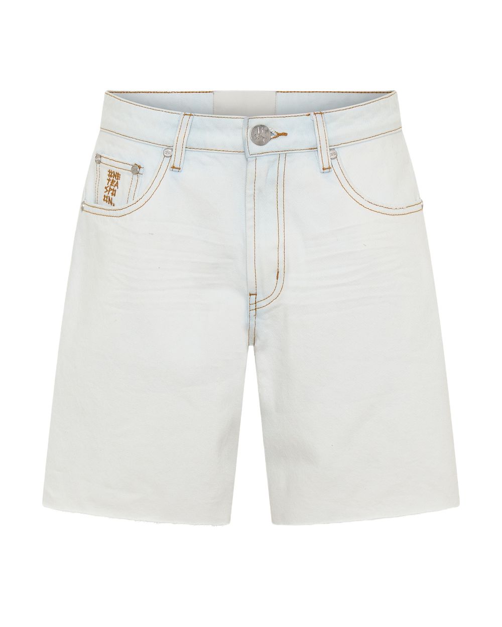 Шорты One Teaspoon Jackson Mid Waist Wide Leg Shorts - MixBikini