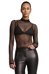 Боди Heroine Sport Mesh Bodysuit Black - MixBikini