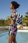 Блуза Luli Fama Cropped Tie Shirt - MixBikini